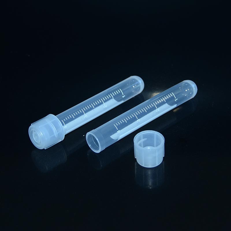 Round Bottom 4ml PP Tubes with Screw Cap